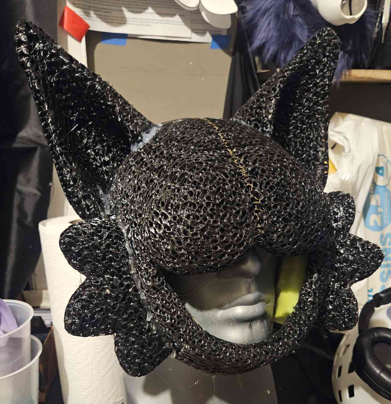 Screech Fursuit Head Base (TPU)
