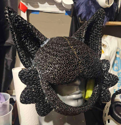 Screech Fursuit Head Base (TPU)