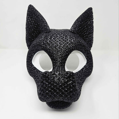 Nightstalker/Snakedog Fursuit Head Base - TPU, Print-to-Order