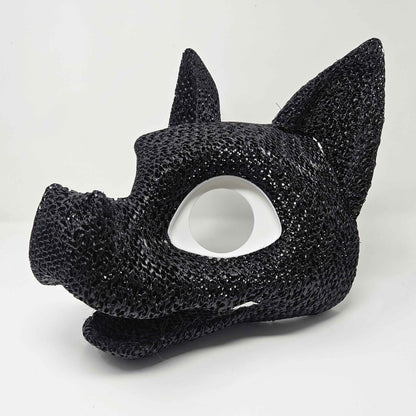 Nightstalker/Snakedog Fursuit Head Base - TPU, Print-to-Order
