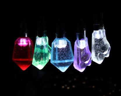 Crystal Lights - Resin Crystal LED Pendant - For Larp, Cosplay, and Costumes