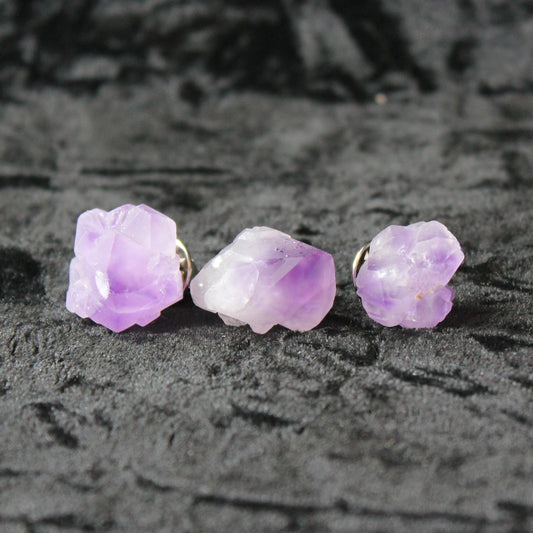 Amethyst Pin - 1-2cm