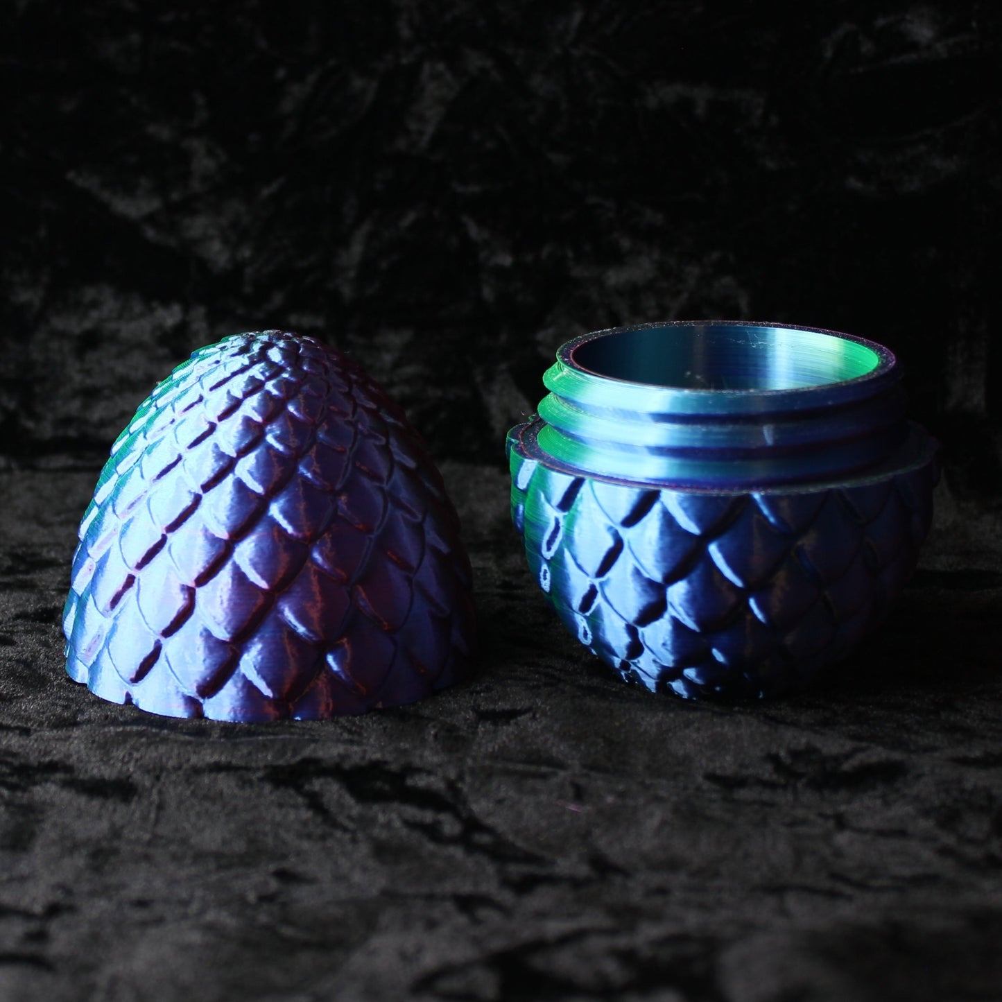 Dragon Egg - Threaded Container for Dice, Gifts, and Games