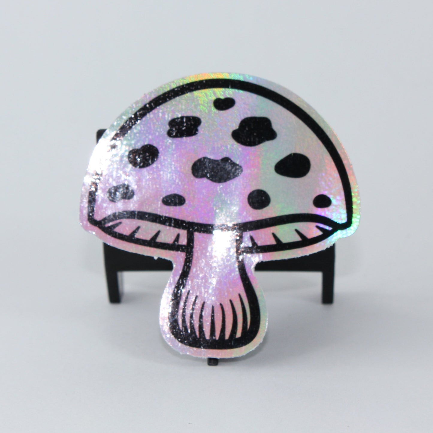 Holo Mushroom Sticker - 2.5 in