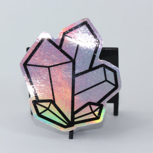 Holo Crystal Sticker - 2.5 in