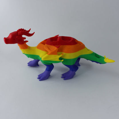 Pride! Polly the Polyhedragon - Dice Display