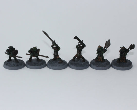 Goblin Brigade - Hand-Painted Tabletop Gaming Miniatures - Goblins with Spears, Swords, Axes - **Second Quality**