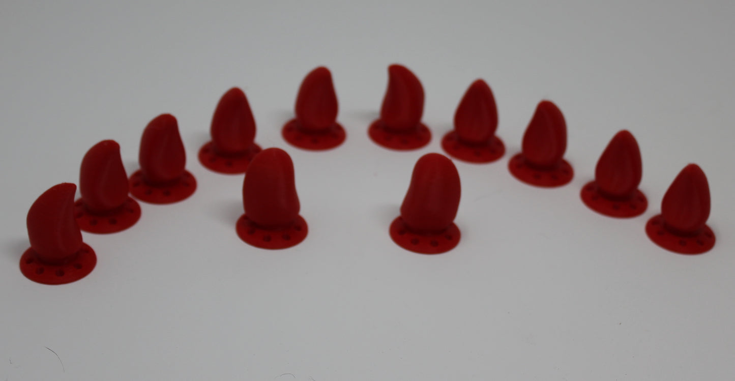 Fursuit Claws - Set of 12 - PLA, Print-to-Order