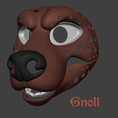 Uncommon Fursuit Head Bases (3D Printed)