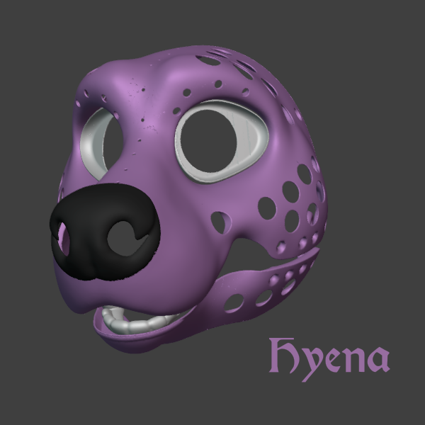 Uncommon Fursuit Head Bases (3D Printed)