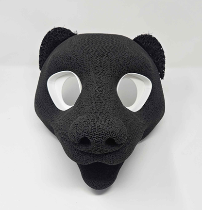 Badger Fursuit Head Base - TPU, Print-to-Order