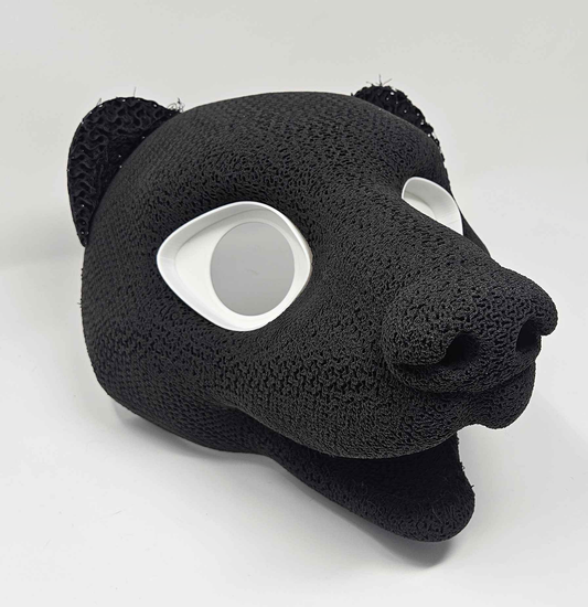 Badger Fursuit Head Base - TPU, Print-to-Order