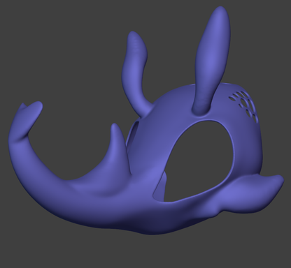 Arthropod Fursuit Head Bases - PLA, Print-to-Order