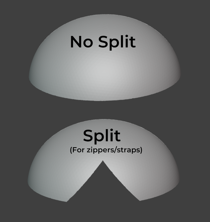 Fursuit Bucket Head Extension - TPU, Print-to-Order