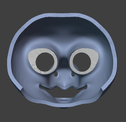 Kobold Fursuit Head Base - TPU, Print-to-Order